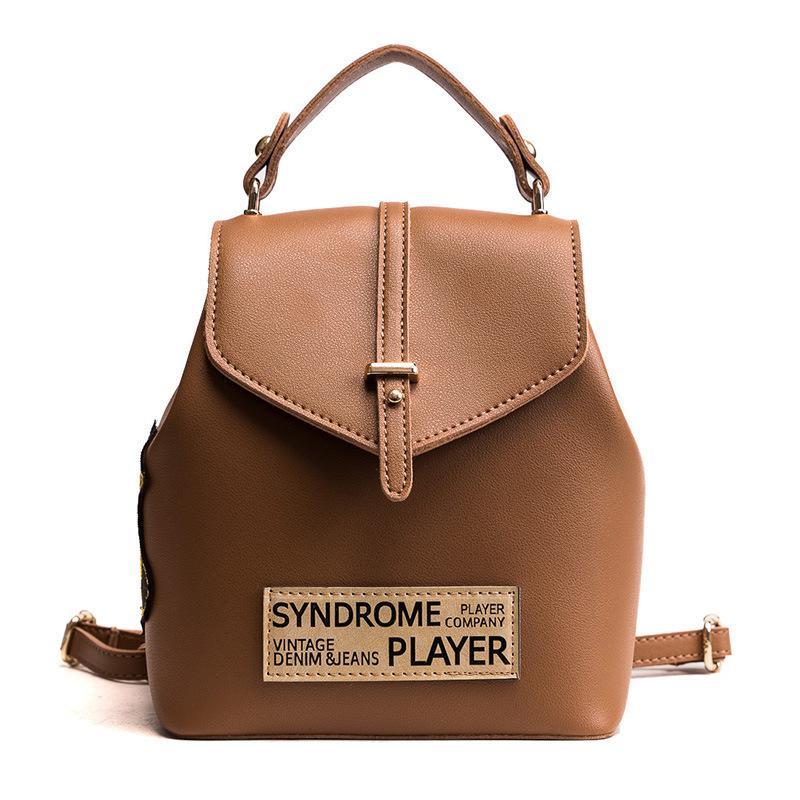 Women Backpack PU Leather Anti-theft Bags