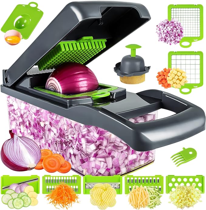 12 In 1 Manual Vegetable Chopper